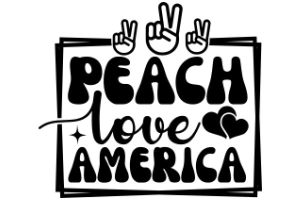 Peace, Love, and America: A Symbol of Unity and Harmony