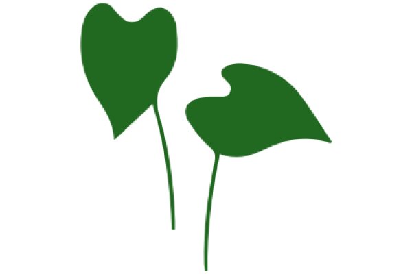 Simplistic Green Leaf Design