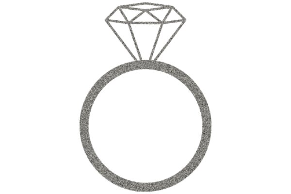 A Diamond Ring with a Textured Band