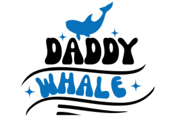 Daddy Whale: A Playful Logo for a Father-Daughter Bond