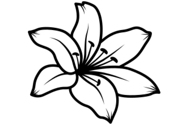 Stylized Flower Illustration