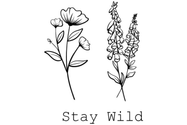 Stay Wild: A Botanical Artwork