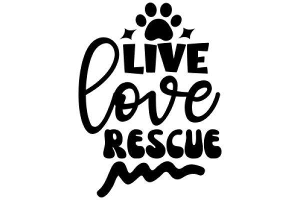 Live, Love, Rescue: A Dog's Motto