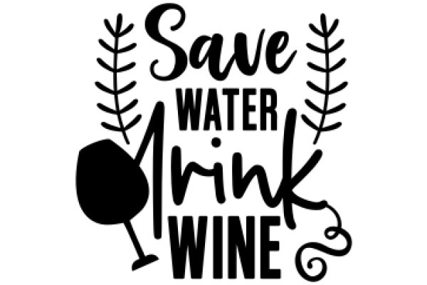 Save Water, Drink Wine: A Humorous Take on Environmental Consciousness