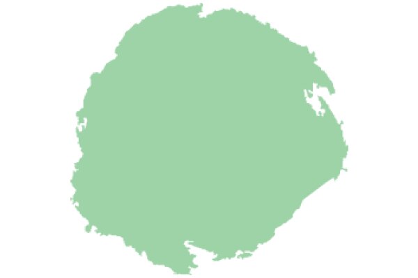 A Green Island in the Ocean