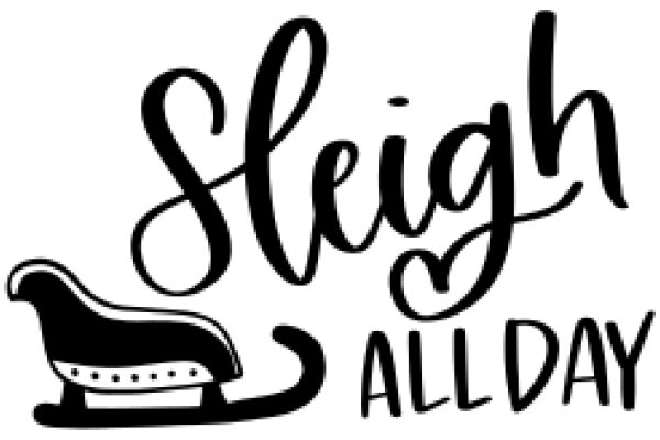 Sleigh All Day: A Playful Logo for a Winter-Themed Business