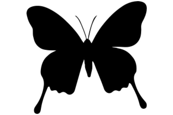 Silhouette of a Butterfly: A Symbol of Transformation and Beauty