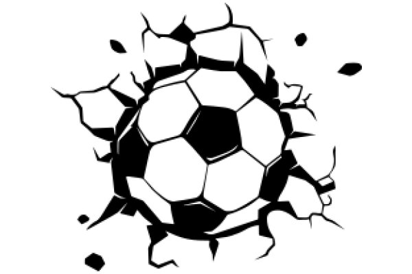 Shattered Soccer Ball: A Symbol of Disappointment and Loss