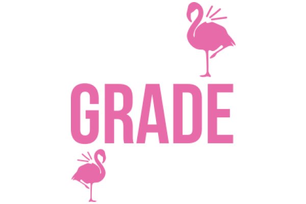 Pink Flamingo Logo for 'Grade' Branding