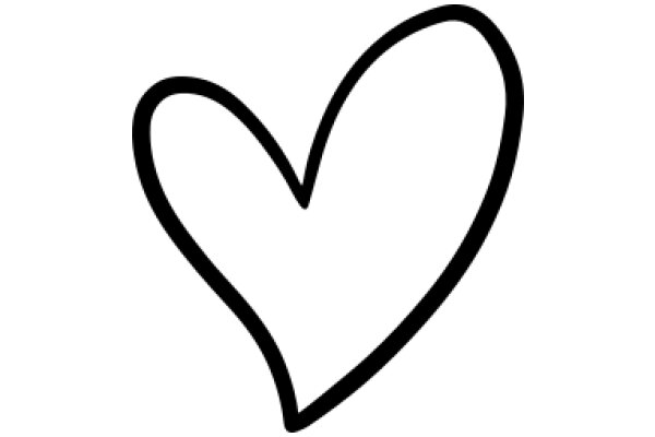 Simplistic Heart Drawing