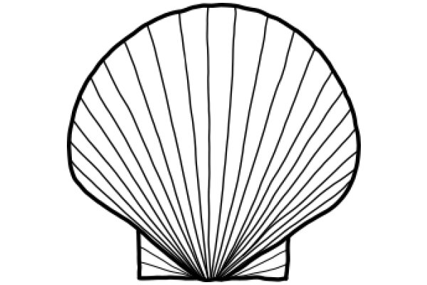 Stylized Illustration of a Shell