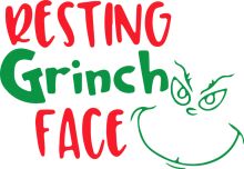 Resting Grinch Face: A Playful Take on the Festive Spirit