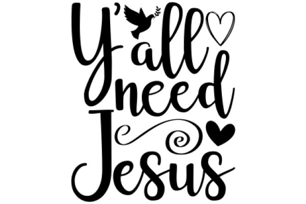 Y'all Need Jesus: A Graphic Design with a Heartfelt Message