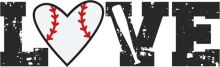 Love for Baseball: A Graphic Design