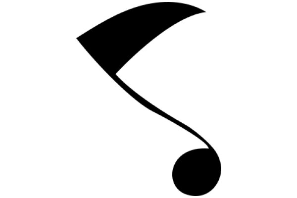 Simplistic Icon of a Music Note