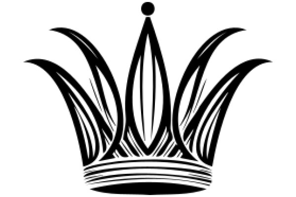 Stylized Crown Icon in