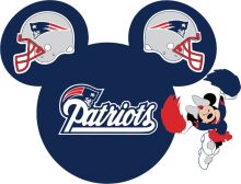 New England Patriots Mickey Mouse Ears