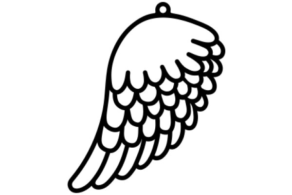 Stylized Angel Wing