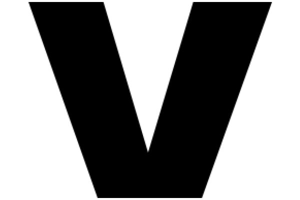 Simplistic Design: The Letter 'V'