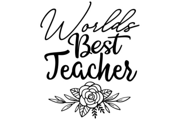 World's Best Teacher: A Floral Tribute