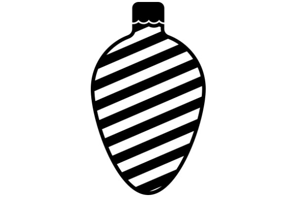 Striped Christmas Ornament: A Classic Holiday Decoration