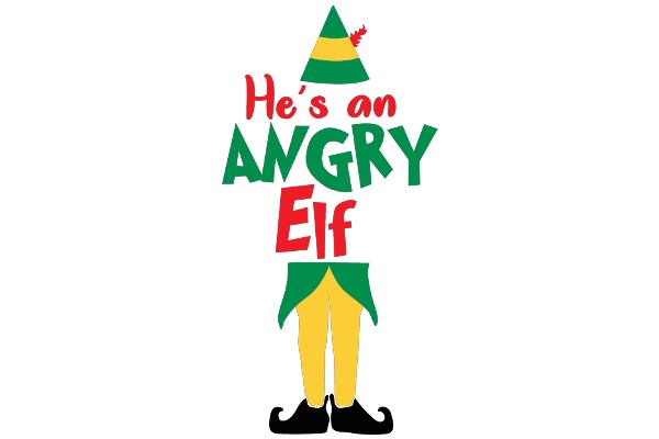 Holiday Greeting: A Festive Christmas Elf