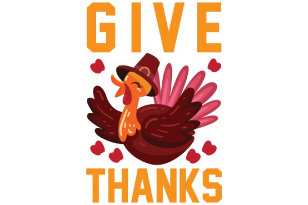 Give Thanks: A Festive Illustration Celebrating the Holiday Season