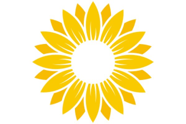 Vibrant Yellow Sunflower Logo