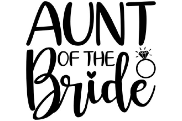 Aunt of the Bride: A Celebration of Love and Family