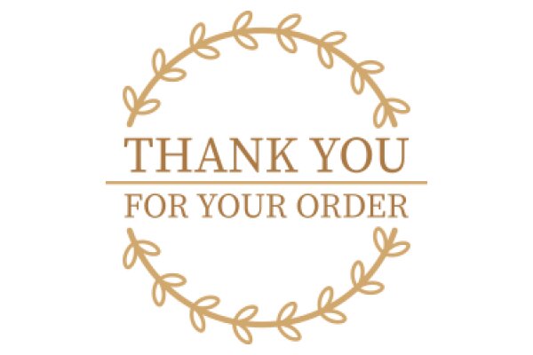 Thank You for Your Order