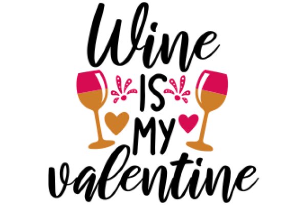 Celebrating Valentine's Day with a Wine-themed Message