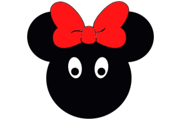 Stylish Minimalist Mickey Mouse Ear Logo