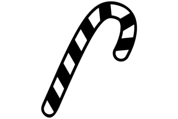 Striped Candy Cane Logo