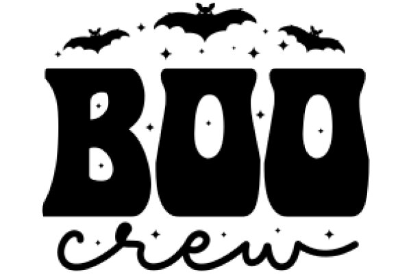 Boo Crew: A Halloween-themed logo with a playful twist.