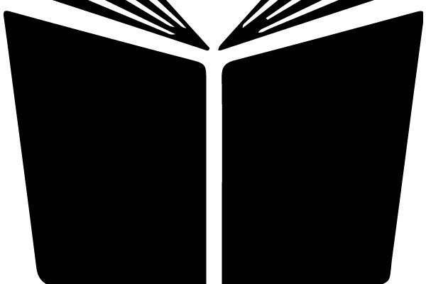 A Simple, Black Book Icon