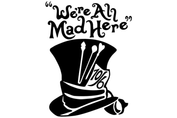 A Whimsical Logo for a Mad Hatter's Tea Party