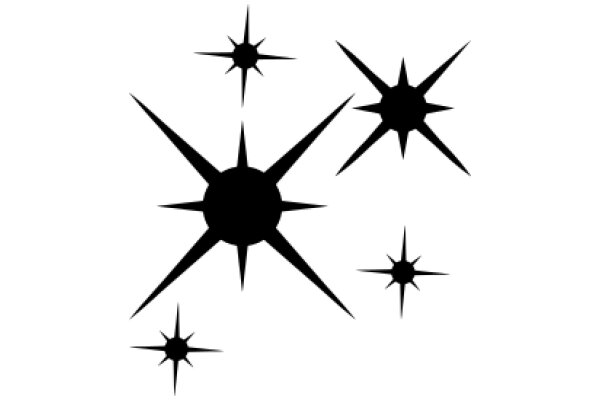 Stylized Star Pattern: A Artwork