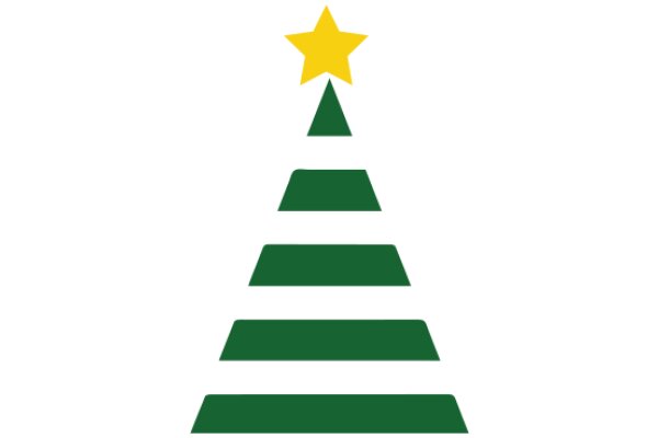 A Festive Christmas Tree with a Star on Top