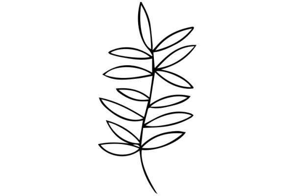 Stylized Plant Illustration