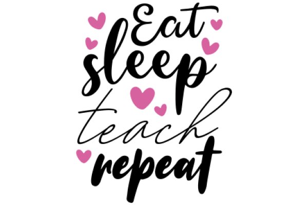 Eat, Sleep, Teach, Repeat: A Quote on the Importance of Education