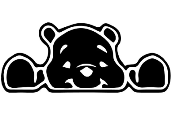 Stylized Black Bear Logo