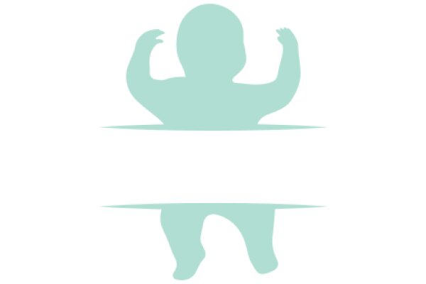 A Silhouette of a Baby's Arms and Hands