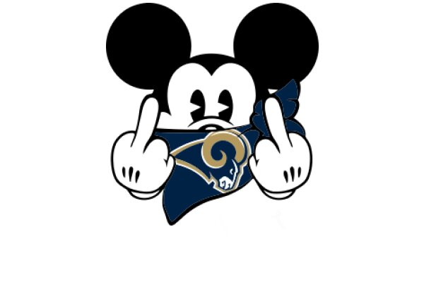 Mickey Mouse and the Rams Logo: A Playful Crossover