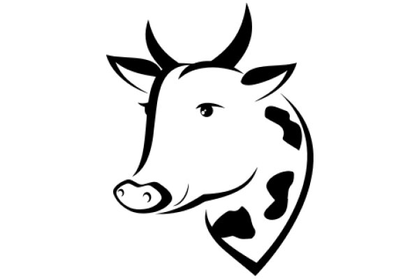 Stylized Cow Logo