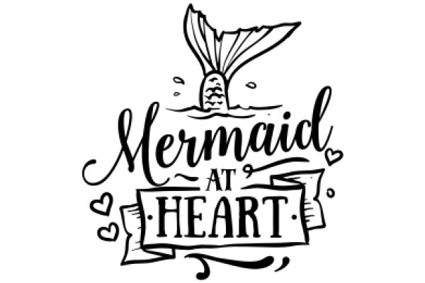 Mermaid at Heart: A Playful Emblem of Love for the Ocean