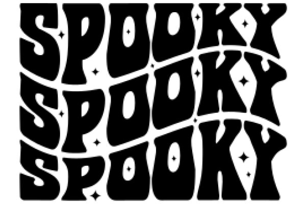 Stylized Text Art: Spooky Halloween-Inspired Lettering