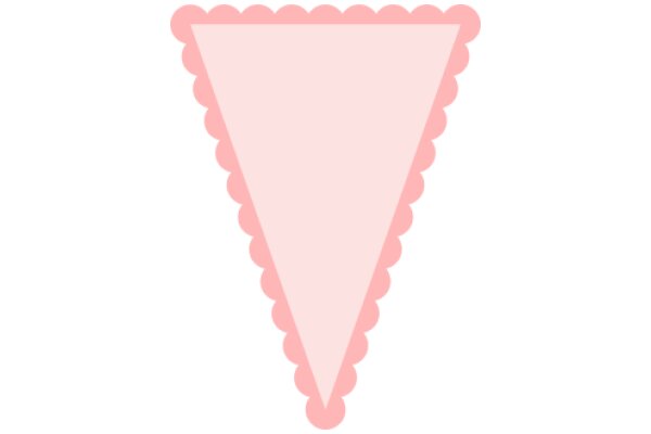 Simplistic Pink Triangle