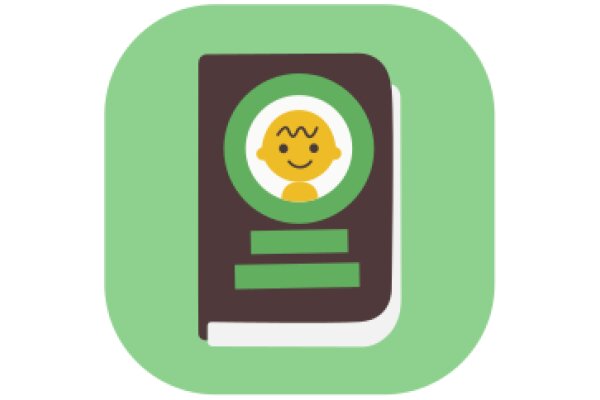 A Digital Companion: A Chatbot Icon with a Smiling Face