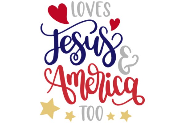 Love, Jesus, and America: A Graphic Design