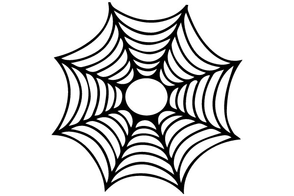 Stylized Spider Web Design